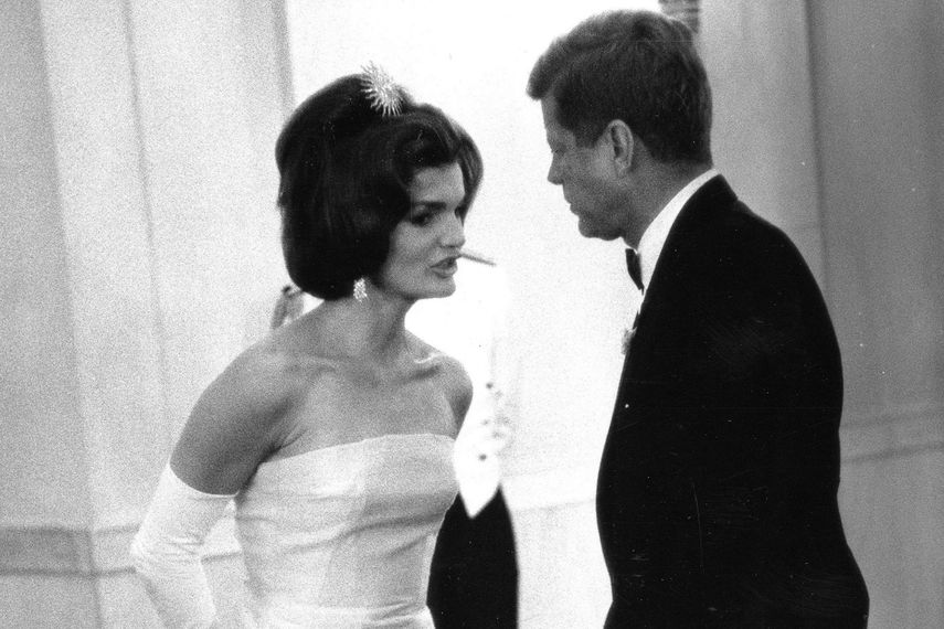 Jacqueline y John F. Kennedy se casaron el 12 de septiembre de 1953. (ARCHIVO)