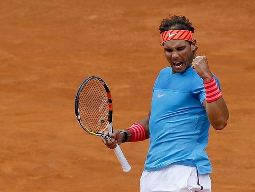 Nadal confía en que su mejor versión se verá sobre la arcilla. (EFE)
