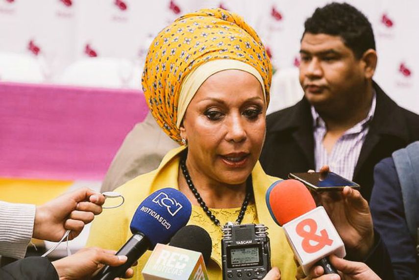 &nbsp;La exsenadora colombiana Piedad C&oacute;rdoba.&nbsp;