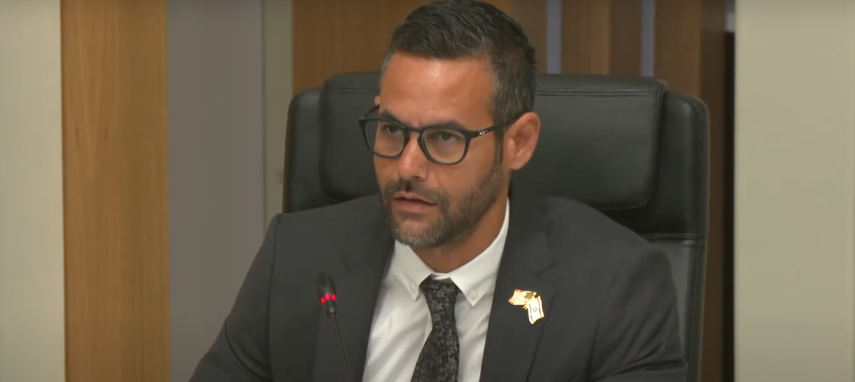 Comisionado David Suárez de Miami Beach.&nbsp;