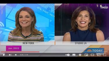 Las periodistas Hoda Kotb y Savannah Guthrie se ausentan de Today por temas de salud.