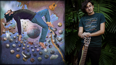 El cantautor y artista polifacético Jorge Cajías.