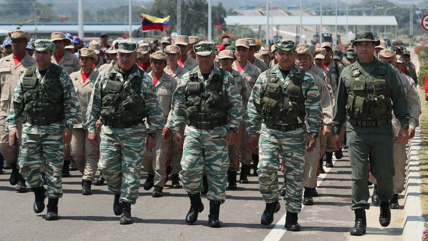 Fuerza Armada de Venezuela.