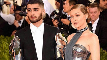 Zayn Malik y Gigi Hadid. (INSTAGRAM).