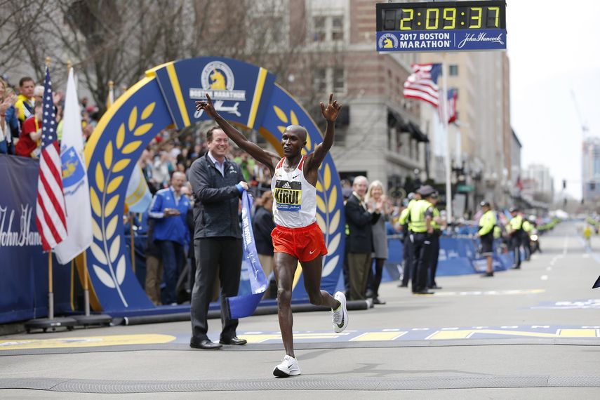 Kirui superó en la recta final al estadounidense Galen Rupp y al japonés&nbsp;Suguru Osaki.