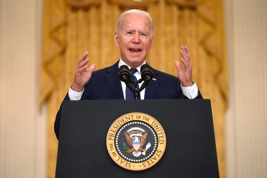 El presidente Joe Biden durante una conferencia en la Casa Blanca.