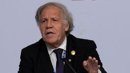 Luis Almagro, secretario general de la OEA en asamblea efectuada en Lima, Perú 07 de Octubre 2022.