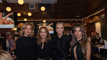 Diana March, Irma Martínez, Cata Maya y Natalia Botero, asistentes a la inauguración de la Sala de Despecho.&nbsp;