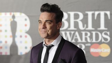 El cantante británico Robbie Williams. 