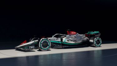 Fórmula 1: el imprescionante W13 de Mercedes Benz para 2022