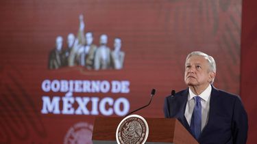 Fotografia del 23 de julio de 2019 del presidente de M&eacute;xico, Andr&eacute;s Manuel L&oacute;pez Obrador.