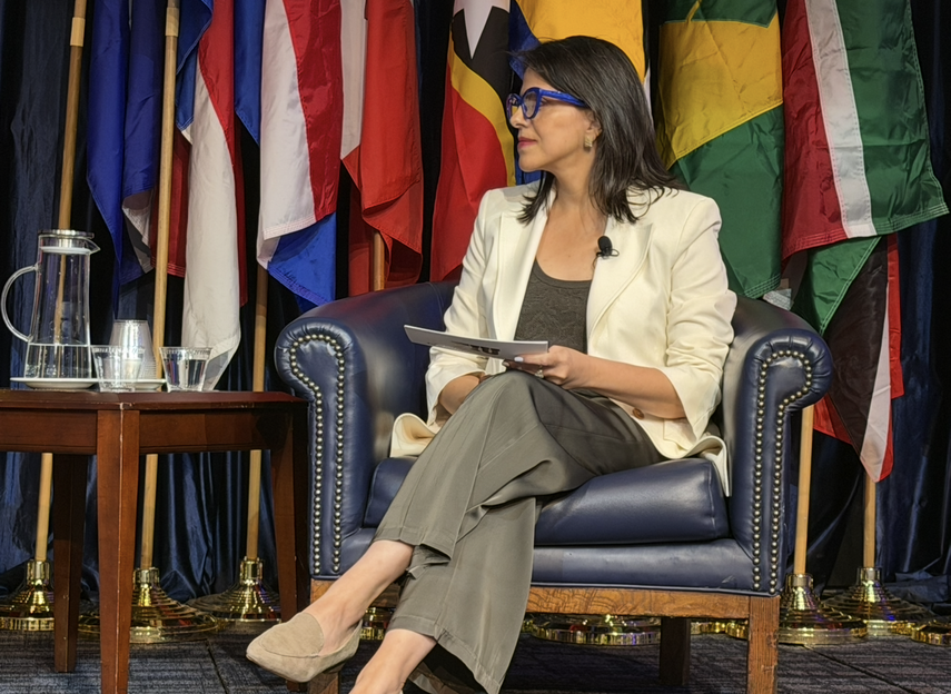 María Paula Romo, exministra de Gobierno de Ecuador.