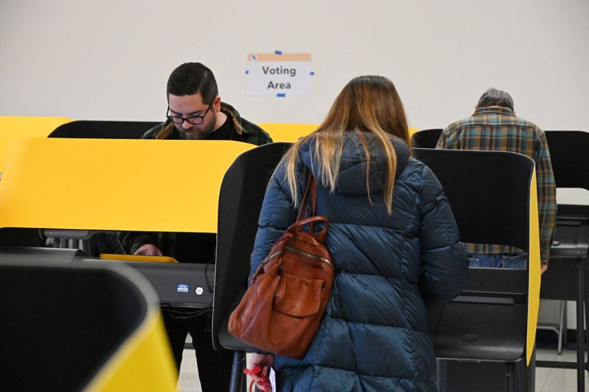 Imagen de elecciones en Estados Unidos.