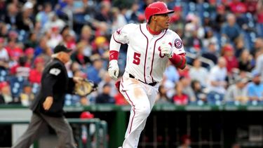 Escobar ha sido muy útil para los Nacionales en el comienzo de temporada. (ARCHIVO)