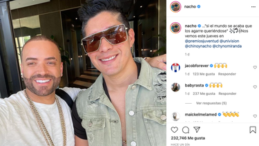 Chyno y Nacho se presentan nuevamente juntos.