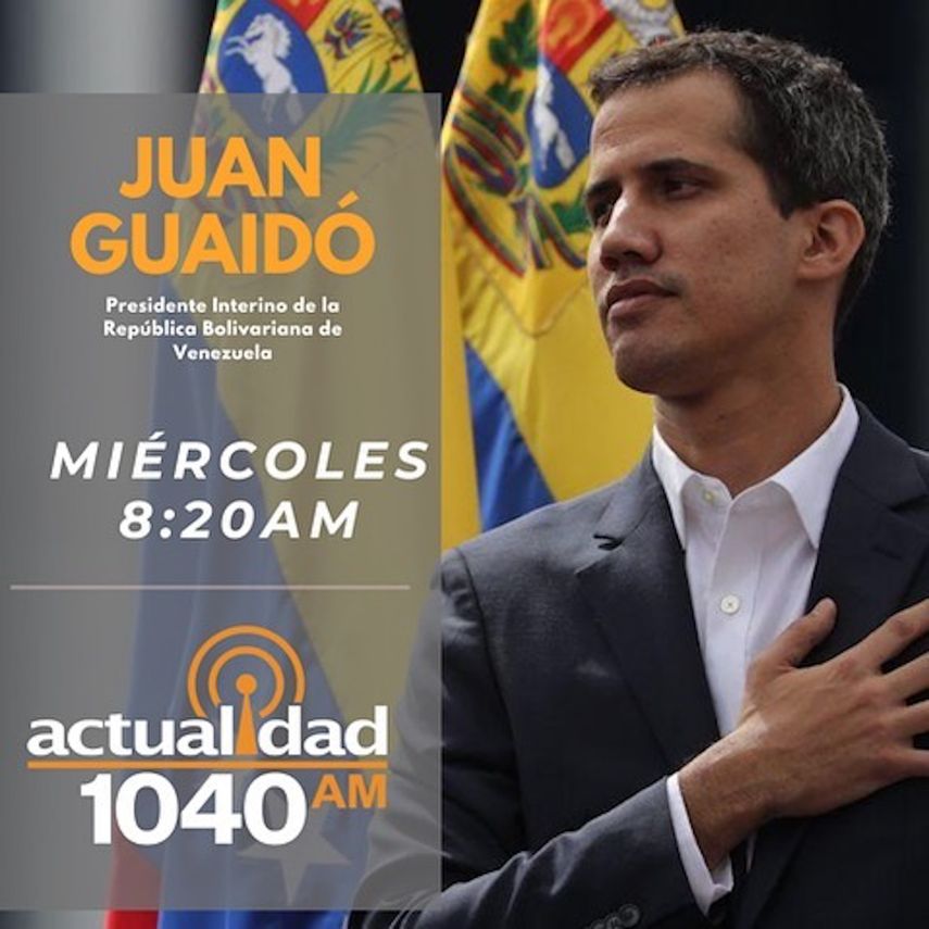 El presidente encargado, Juan Guaid&oacute;, fue entrevistado por&nbsp;Actualidad Radio este 7 de octubre de 2020.&nbsp;