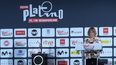 La actriz española Carmen Maura se dirige a los medios durante la conferencia de prensa que tuvo lugar en Madrid el sábado 30 de abril. Maura recibirá el Platino de Honor en la gala de entrega de los premios el domingo 1ro de mayo.&nbsp;