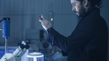 Jared Leto en una escena de Morbius en una imagen proporionada por Sony Pictures.&nbsp;