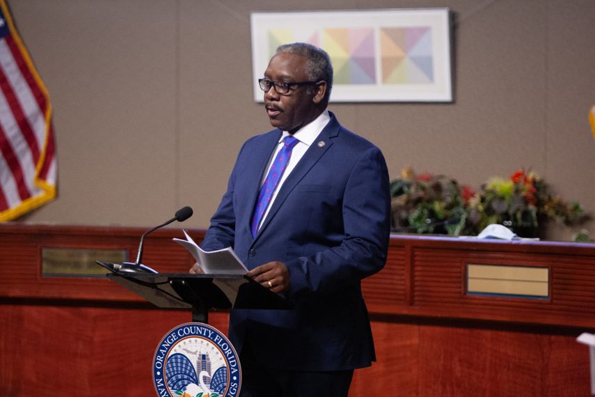 Jerry Demings, alcalde del condado de Orange, lanza su campaña por la gobernación de Florida.&nbsp;