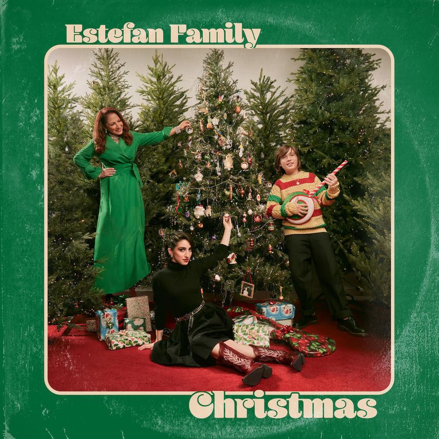 Portada del álbum Estefan Family Christmas.