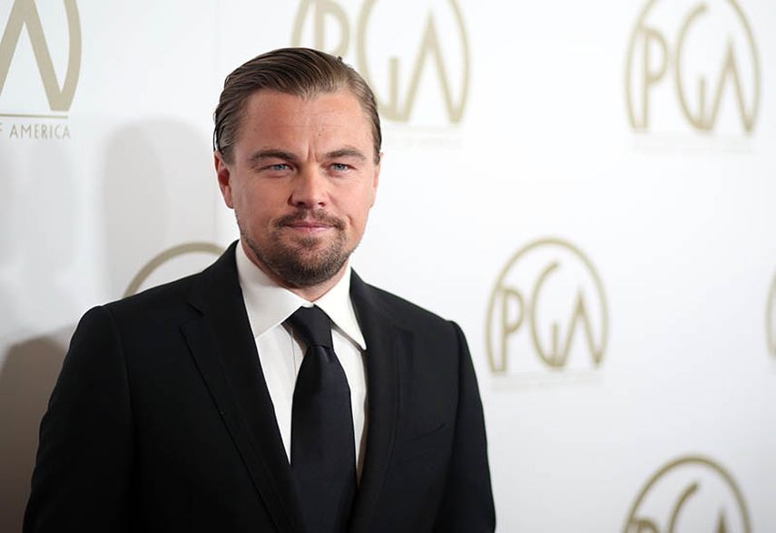Leonardo DiCaprio arriba al Beverly Hilton Hotel, en Beverly Hills, para asistir a los premios Guild el pasado 19 de enero. (AP)