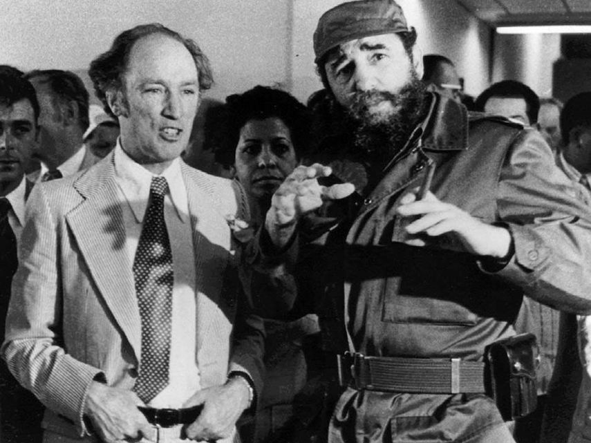 Pierre Trudeau fue, en enero de 1976, el primer líder occidental y de un país de la OTAN que visitó la Cuba gobernada por Fidel Castro en medio de la Guerra Fría