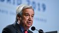 El&nbsp;secretario general de la ONU, António Guterres.