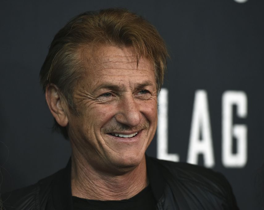 &nbsp;Sean Penn llega al estreno de Flag Day en Los Ángeles el 11 de agosto de 2021.