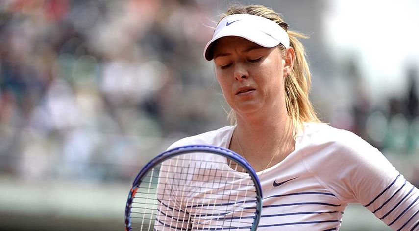 Sharapova no ha tenido un buen año producto de las lesiones. (EFE)