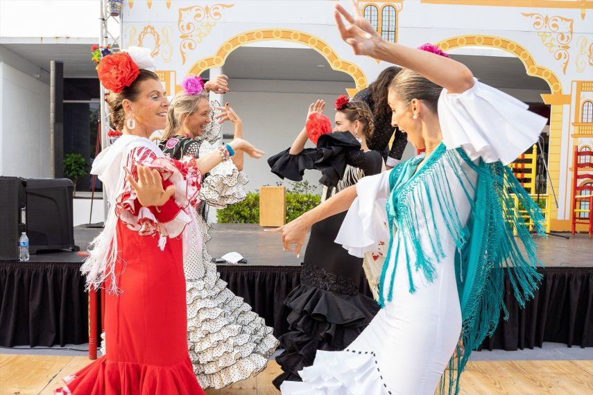 La Feria de Abril de Sevilla en Miami, 2023.