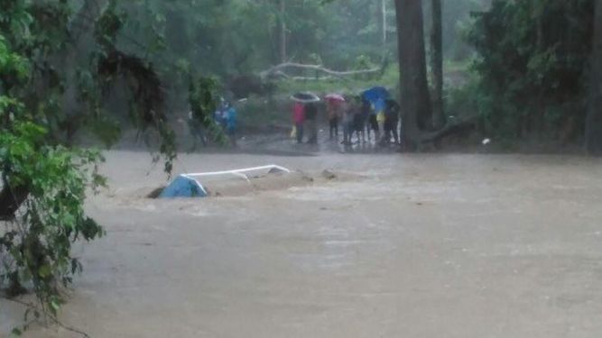 Un informe del Centro de Operaciones de Emergencias (COE) indicó que las lluvias han afectado 117 viviendas.