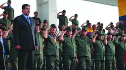 La Fuerza Armada venezolana es el principal sostén del debilitado régimen de Nicolás Maduro.