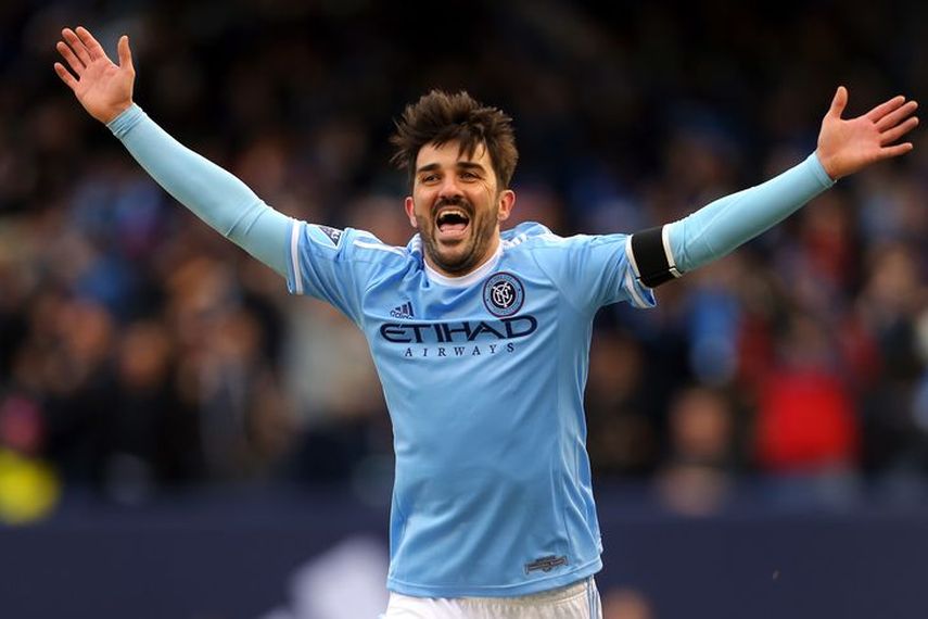 David Villa, del New York City, es uno de los jugadores de más nivel en la MLS. (ARCHIVO)