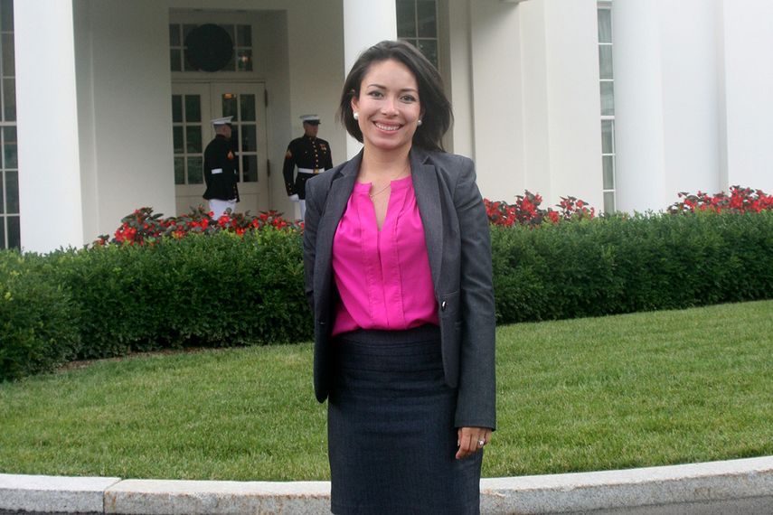  La portavoz para medios hispanos del presidente Barack Obama, Katherine Vargas. (EFE)
