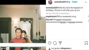 Zendaya y Tom Holland