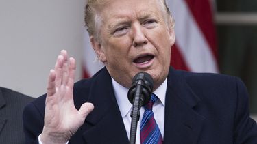 El presidente de Estados Unidos, Donald Trump.