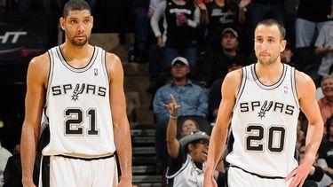 Duncan y Ginobili sólo piensan en otro título para San Antonio. (ARCHIVO)