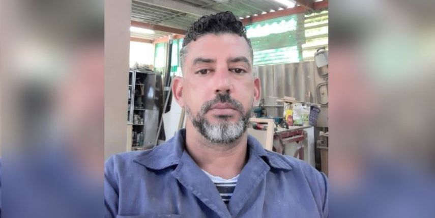 Captura de pantalla del video difundido en Youtube. &nbsp;Leonardo Luis Rivera, cubano detenido por el régimen por protestar durante las manifestaciones del 11J.&nbsp;