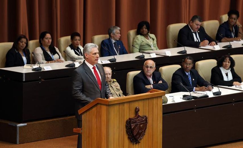 Miguel Díaz-Canel, que cumple 58 años, fue ratificado ayer jueves como el nuevo gobernante de&nbsp;Cuba