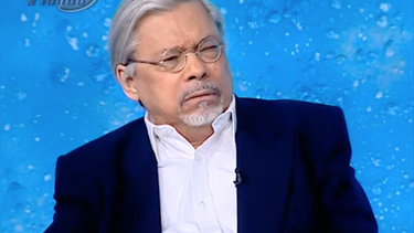 Captura de pantalla de la entrevista a Guillermo Cabrera Infante, en Antena 3 Tenerife.&nbsp;