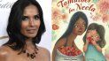 Padma Lakshmi aparece en los Producers Guild Awards en Beverly Hills, California, el 19 de enero de 2019, izquierda, y la portada de Tomatoes for Neela, un libro para niños escrito por Lakshmi, con ilustraciones de Juana Martinez-Neal. Padma Lakshmi aparece en los Producers Guild Awards en Beverly Hills, California, el 19 de enero de 2019, izquierda, y la portada de Tomatoes for Neela, un libro para niños escrito por Lakshmi, con ilustraciones de Juana Martinez-Neal.