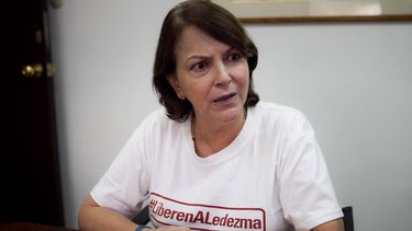 Mitzy Capriles de Ledezma, esposa del alcalde metropolitano de Caracas, Antonio Ledezma.