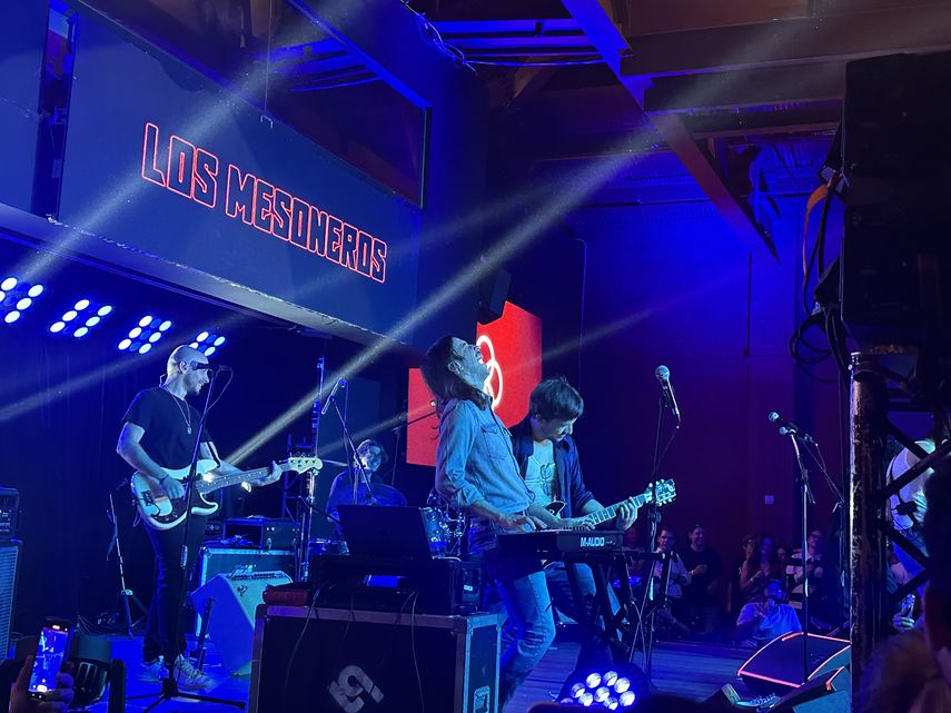 Los Mesoneros, conocida banda venezolana, se presenta en Miami.&nbsp;