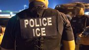 Oficiales del&nbsp;Servicio de Inmigración y Control de Aduanas de EEUU, ICE, por sus siglas en inglés.