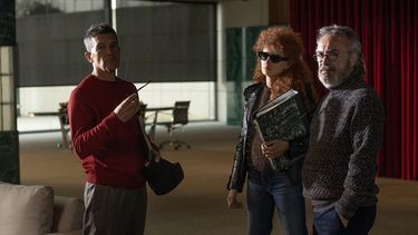 Rodaje de Competencia oficial, protagonizada por Antonio Banderas y Pen&eacute;lope Cruz.&nbsp;