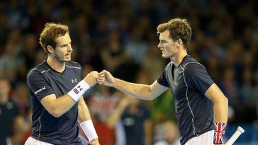 Los hermanos Murray han ganado los siete partidos que han jugado juntos en la Davis