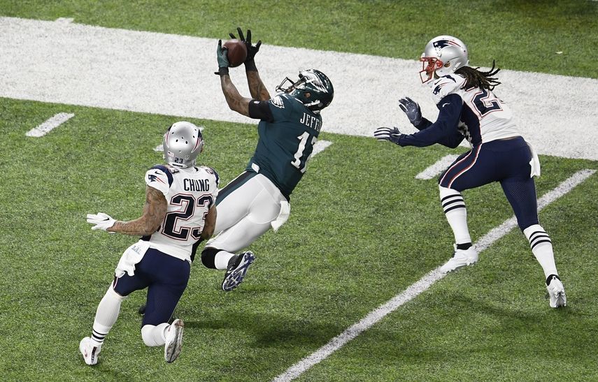 El partido entre los Eagles de Filadelfia y los Patriots de Nueva Inglaterra fue considerado como uno de los mejores en la historia de la NFL.