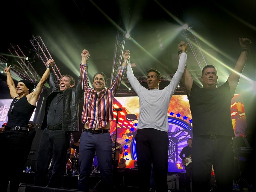 Miguel, Ren&eacute;, Ricky, Johnny y Ray integran la nueva gira de los exMenudos, S&uacute;bete a mi moto.