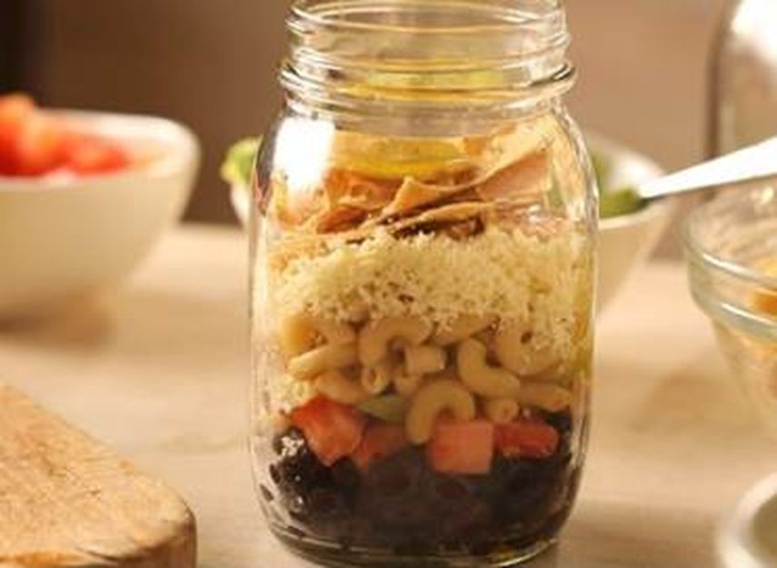 Ensalada de pasta inspirada por sabores mexicanos&nbsp;