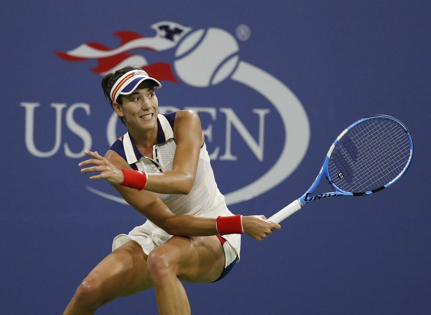 Muguruza necesitó poco más de una hora para poder avanzar, por primera vez en su carrera, a octavos de final del Grand Slam estadounidense.&nbsp;